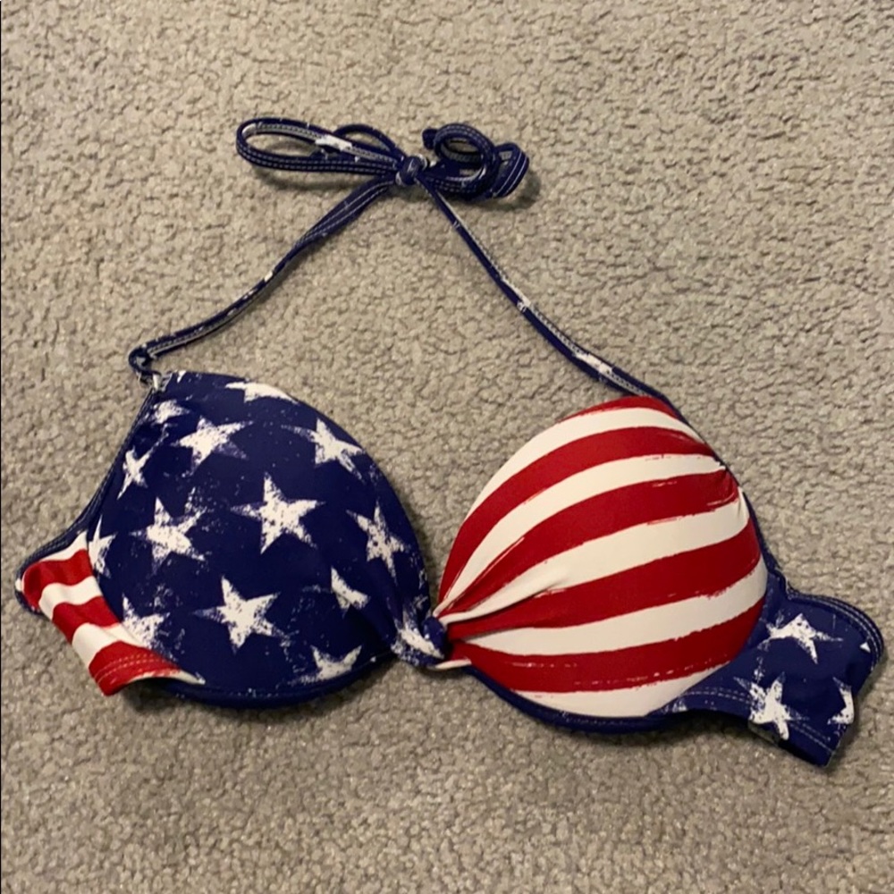 America Push Up Bikini Top